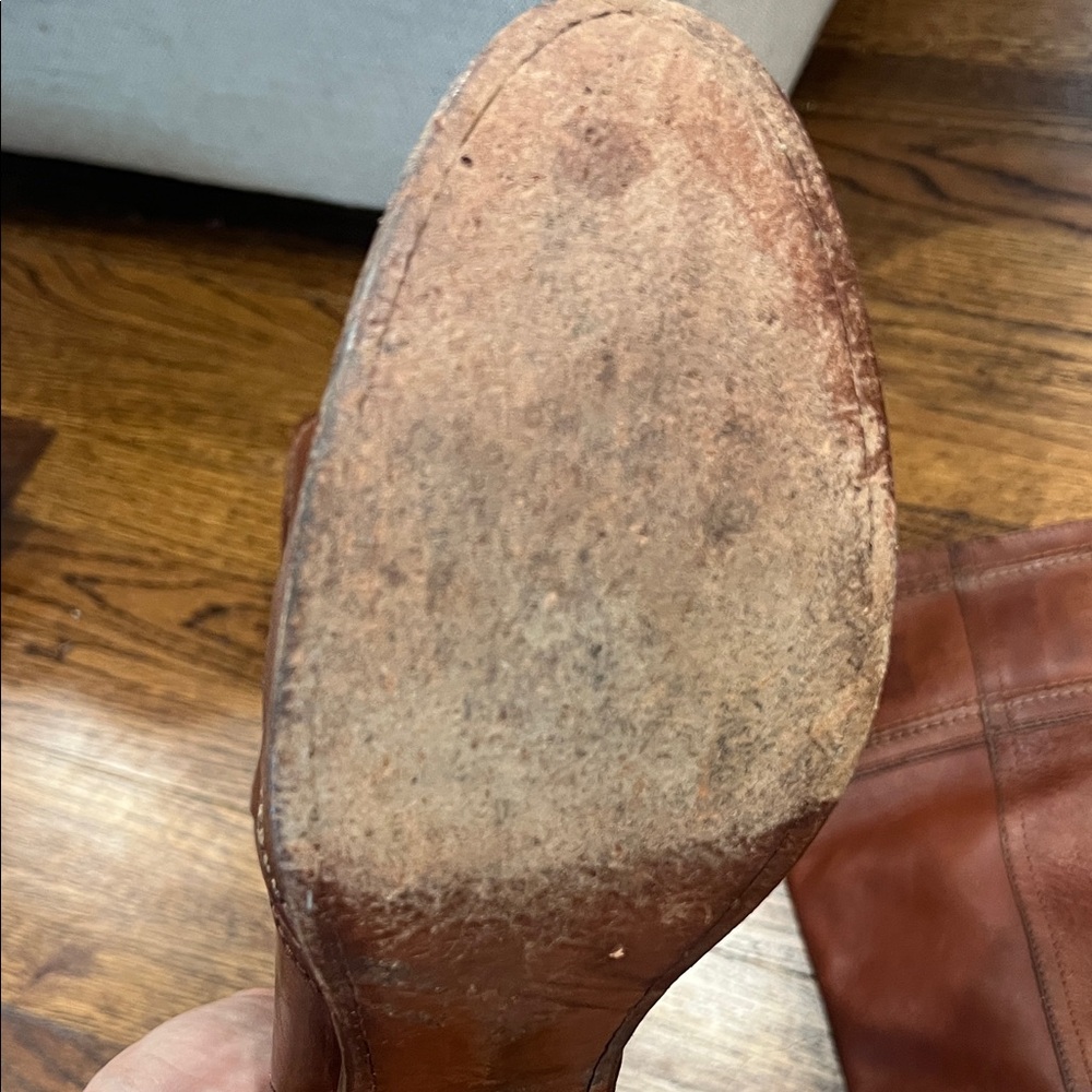 Frye Chestnut Knee high Leather Boots - Picture 7 of 9